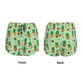 thumbnail image 3 of Logiee St. Patrick's day Print Women 2 in 1 Running Shorts,High Waisted Athletic Shorts,Gym Workout Shorts with Liner Pockets-Large, 3 of 7