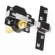 thumbnail image 1 of 50/70mm Double Sided Gate Lock, U-Type Spring Lock, Iron Sliding Lock Latch for Right & Left Wooden Door, 1 of 5
