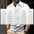 thumbnail image 3 of Fnnxeal Mens Polo Shirts Print Casual Collared Short Sleeve Summer Golf Multicolor Polo Shirts for Men Size 3XL, 3 of 5