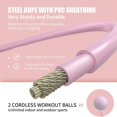 thumbnail image 3 of Contar Saltar inalámbrico Fitness Deportes Profesional Quemar grasa Saltar con pesas para adultos, 3 of 5