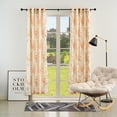 thumbnail image 4 of Drapery Rod ball finials Black Adjustable Curtain Rod 76 to 140 cm with 3 piece curtain brackets. 30 to 55 inch length., 4 of 4