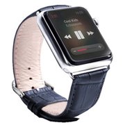 iPM Crocodile Leather Band for Apple Watch