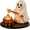 A_13 A13, variant on Halloween bonfire candlestick, mummy marshmallow stick tealight holder, autumn scarecrow corn decor, hand-painted resin ornament for halloween party supplies