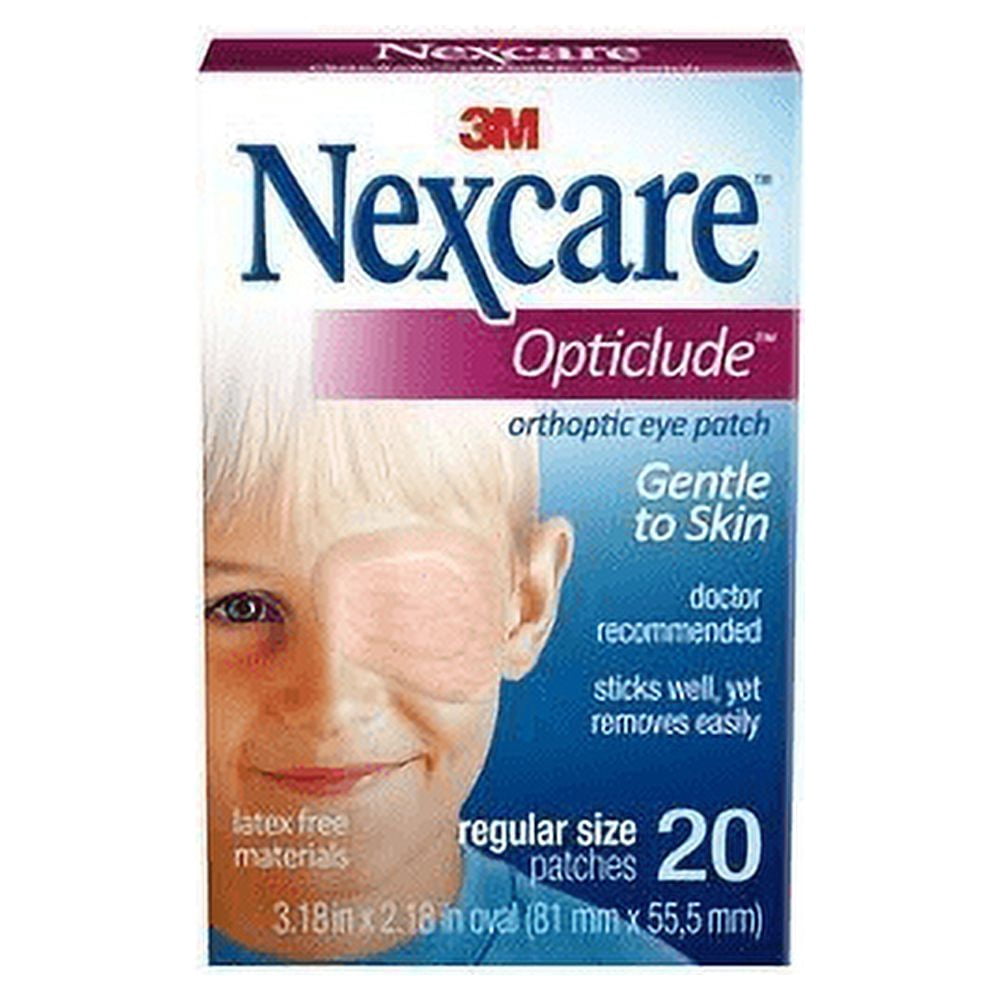 Nexcare Opticlude Comfort Eye Patch, Nude, Breathable, 20 Ct, 36-Pack