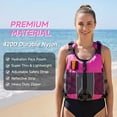 thumbnail image 3 of Koorium Life Jacket for Adult,Swim Vest for Men Women,Adults Life Jackets Dual Mesh Pockets Attached Whistle Buoyancy Aid for Fishing, Paddleboard, Kayaking, Boating, 3 of 9
