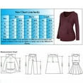 thumbnail image 2 of ZTTD Women's Maternity Casual Long Sleeve V-Neck Drawstring Hoodie Thin Sweatshirts Blouse Top With Pocket, Sizes S-2XL, 2 of 7