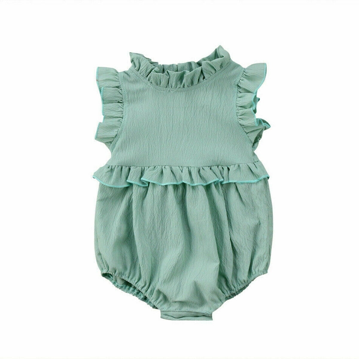newborn ruffle romper