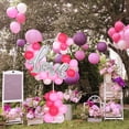 thumbnail image 5 of Sunjoy Tech Balloon Garland Arch Kit, Round Column Floor Stand Holder with circle Column Floor Stand kit for Women Birthday Wedding Propose Background Party Decoration, 5 of 8