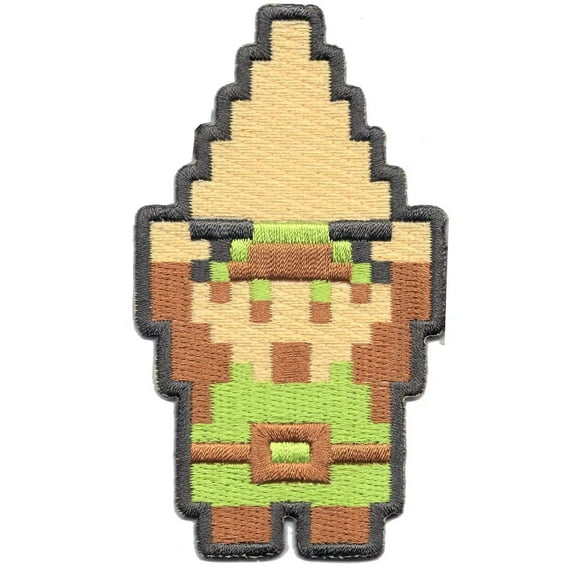 The Legend of Zelda Link With Triforce Iron On Patch