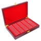 thumbnail image 3 of 1 caja de madera para guardar monedas, contenedor de madera para monedas conmemorativas., 3 of 7