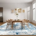 thumbnail image 5 of Cozylore 8'x10' Area Rugs for Living Room Distressed Abstract Machine Washable Rugs Low Pile Non Slip Carpet for Bedroom Dining Room, 5 of 8