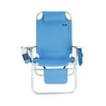 thumbnail image 3 of Deluxe 17" Seat Height Beach Chair for Adults – Heavy Duty, Tall Beach Chair, Wide Design, XL High of the Ground | 300 lbs Capacity, 3 of 9