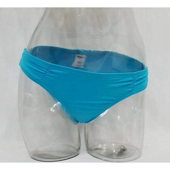 Mossimo Turquoise Blue Cheeky Bikini Bottoms Swimwear Women's Medium