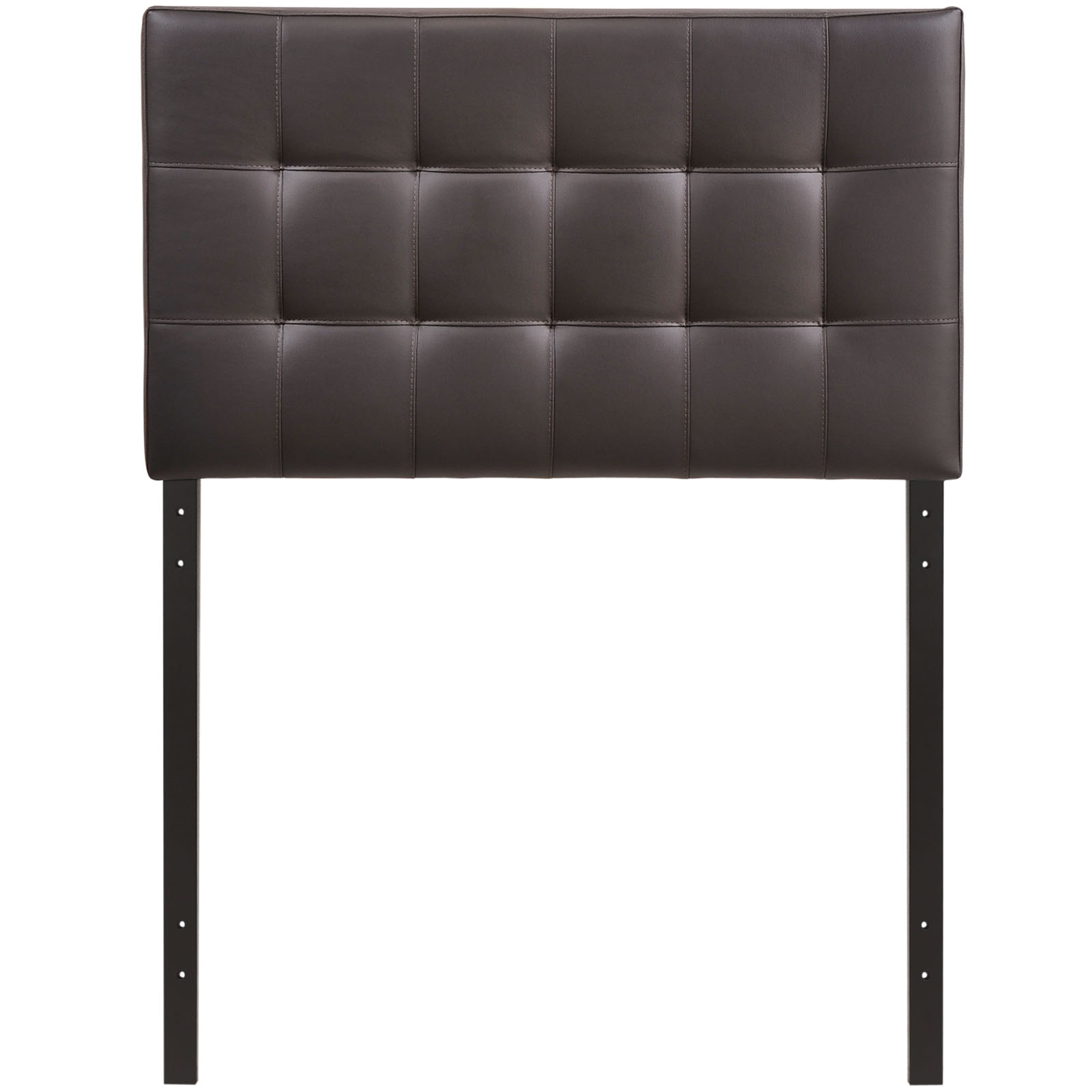 Modway Lily Twin Upholstered Vinyl Headboard in Brown - image 3 of 5