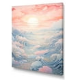 thumbnail image 2 of Designart "Horizon Of The Kanagawa Wave In Japan" Ocean Wall Art Living Room, 2 of 7
