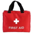 thumbnail image 1 of Bolso de botiquín de primeros auxilios de emergencia Bolso ligero para senderismo Escalada Rojo, 1 of 9