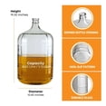 thumbnail image 3 of Intelligent Design HOZQ8-1293 5 gal Glass Water Jug, 3 of 6