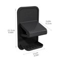 thumbnail image 1 of Tabouret de Douche pour Raser les Jambes Tabouret de Pied de Douche pour Raser les Jambes Accessoires de Salle de Bain avec Plateau pour Métal Verre Marbre, 1 of 6