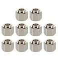 thumbnail image 1 of 12 Pcs Entretoises Excentriques en Acier Inoxydable Argenté pour Composants d'Imprimante 3D à Roue en V, 1 of 8