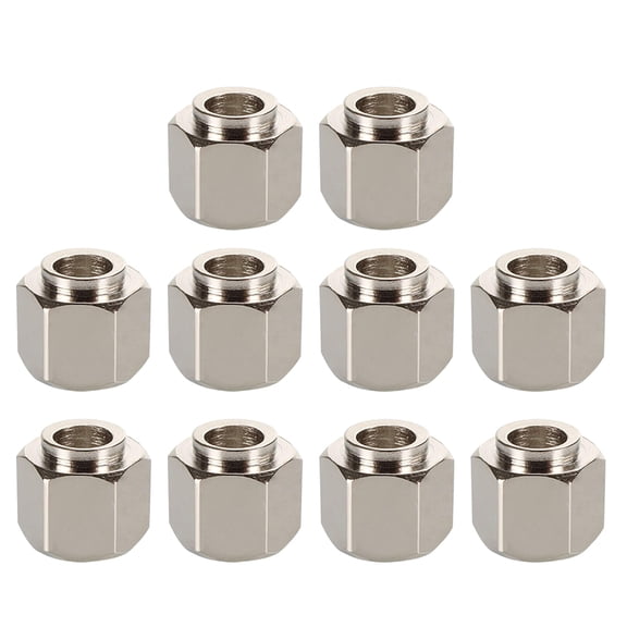 Minkissy 12pcs Stainless Steel 3D Printer Spacers Accessories for Enhanced Printing Precision