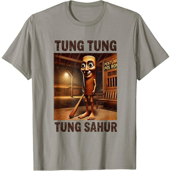 DOPASHIRT Tung Tung Tung Sahur Italian Brainrot T-Shirt Unisex S-5XL Hot Trending Shirt, Vintage Birthday Gift
