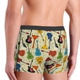 thumbnail image 4 of Rateoe Different Kind Of Guitars Mens Boxer Briefs Poly Spandex Performance Boxer Briefs Underwear Hem Boxer Briefs - Small, 4 of 8