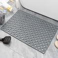 thumbnail image 1 of Feltree Rectangular Non-Slip Bath Mat with Strong Suction Cups and Massage Points, Anti-Slip Shower Floor Mat for Bathroom Safety, 27x14 Inches, 1 of 8