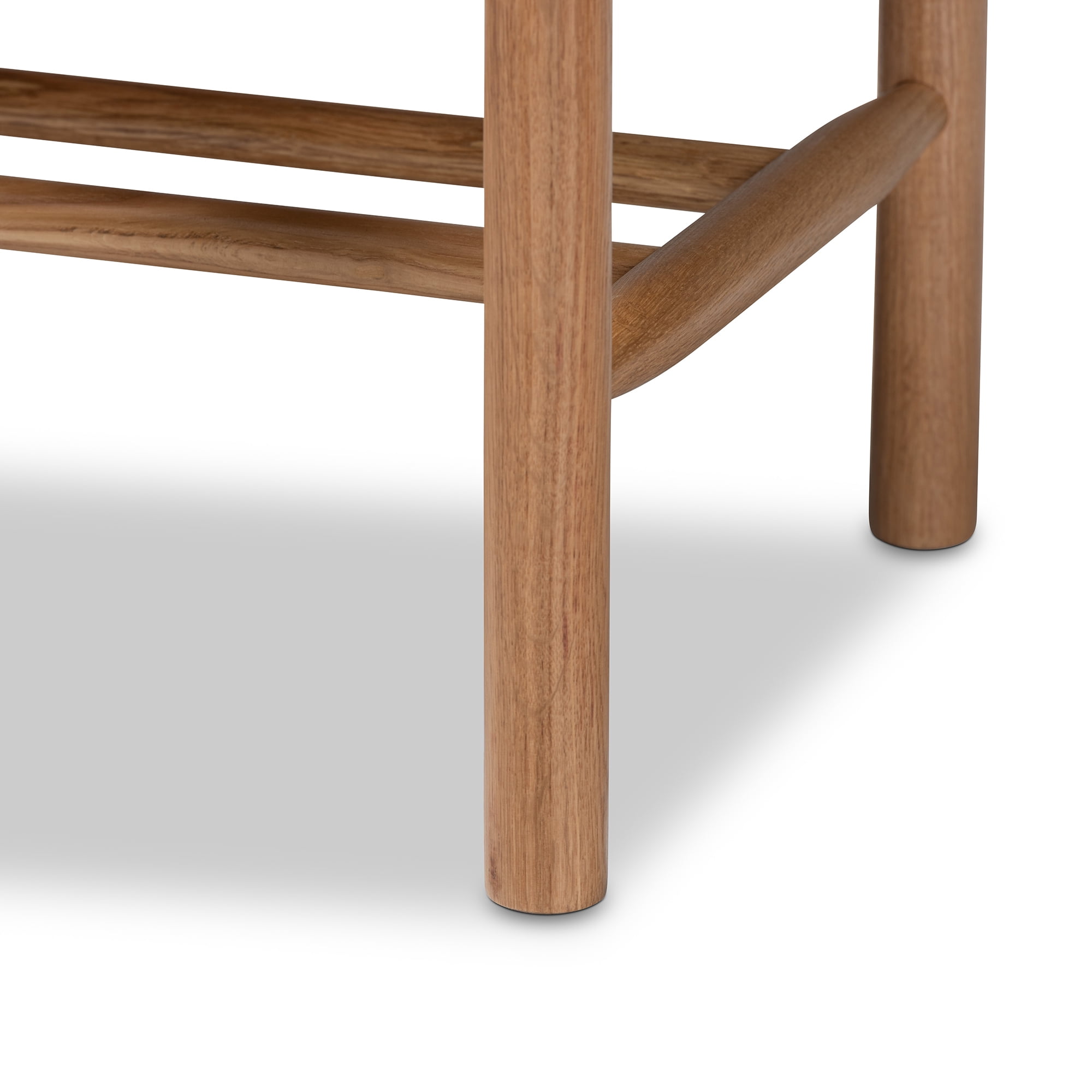 Baxton Studio Saura Upholstered & Storage Bench, Natural