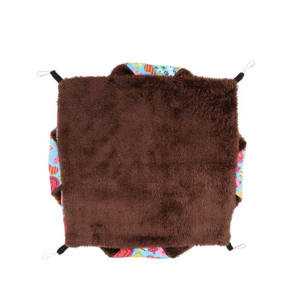 Hamaca Suave y Cálida para Hámster Para Mascotas, Cama Colgante, Saco de Dormir, Manta para Mascotas, Hamaca para Pequeños, Jaula para Mascotas, Hamaca para