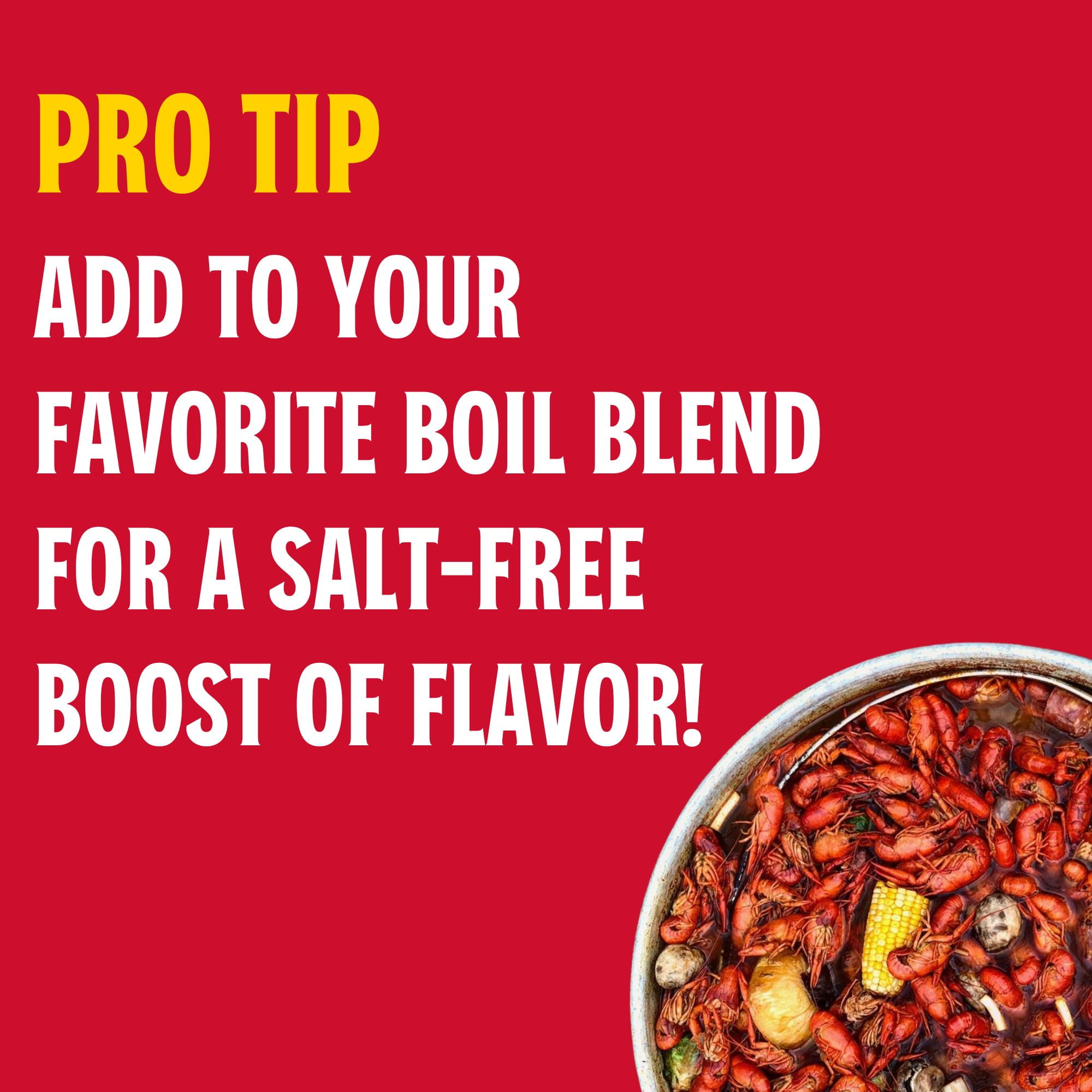 (2 pack) Louisiana Fish Fry Products Boil Booster Smashed Garlic Seasoning Mix, 8 oz Bag