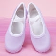 thumbnail image 7 of LYHaoo Elegant Girls Dance Shoes Sparkling Glitter Ballet Flats with Strap For Party Performance Practice ,Purple,Sizes 8(5.71") Toddler, 7 of 7
