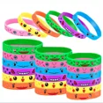 thumbnail image 4 of 12 pulseras de Pokémon con figuras de acción de Anime, Pikachu, Charmander, pulseras de silicona de dibujos animados para niños, regalos de fiesta de Cosplay, 4 of 5