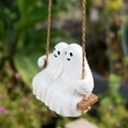 thumbnail image 3 of 3D Couple Ghost Swing Pendant Halloween Decorations, Spooky Hanging Ornament for Front Door, Porch, Yard, Tree, Holiday Decor Gifts for Home Indoor Outdoor, 3 of 7