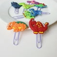 thumbnail image 2 of Miangastore 8Pcs Paper Clips Delicate Paperclips Cartoon Dinosaur Paper Memo Clips Document Clips Lovely Paperclips, 2 of 9