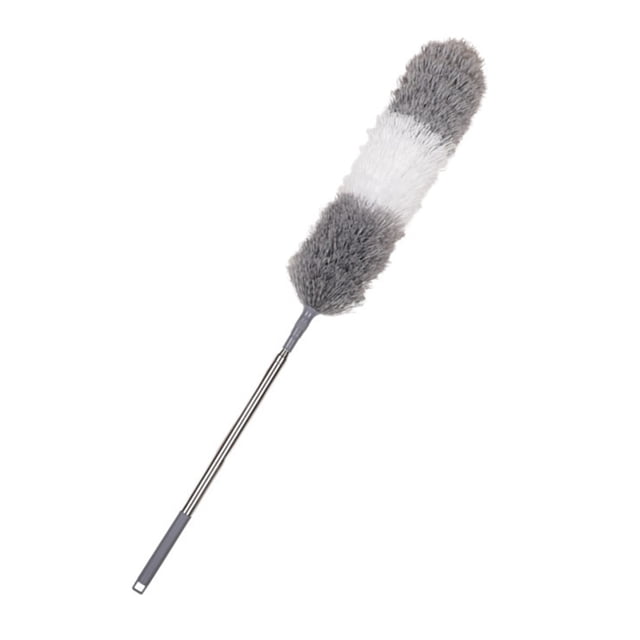Zootealy Telescoping Duster Extra-long Microfiber with Extension Stainless Steel Pole Extendable Bendable Detachable Washable Scratch-Resistant Cover for Cleaning Roof Ceiling Fan Blinds Cobwebs