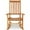 Teak, variant on Giantex Wooden Rocking Chair, Slatted High Back Wood Rocker, White