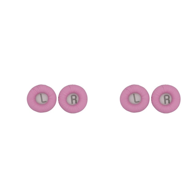 Sidaley Almohadillas para los oídos Cojines para auriculares Esponja para juegos en la oreja Orejeras Gamer Reemplazo para T500BT Auriculares Rosado 2piezas