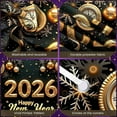 thumbnail image 4 of Gold Theme Happy New Year Banner Snowflake Design 2026 New Year Display Gift Decoration Champagne Festive New Year Backdrop for New Year Party New Year's Eve Family Gathering, 4 of 9