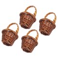 thumbnail image 4 of Mini Basket de Frutas, Canasta de Almacenamiento de Muñecas Safe Safe No Tóxico exquisito Mandeo de Trabajo Vitalidad Estilo Ambientalmento Amigable para el Regalo para el Regalo, 4 of 7