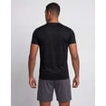 thumbnail image 6 of Real Essentials 5 Pack: Men's Dry-Fit Short Sleeve Crew Neck T Shirts Fitness Running Gym Workout Cool Exercise Athletic Tee, 6 of 8