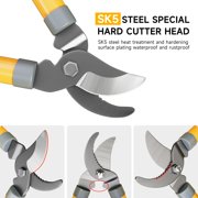 AIRAJ 16 Bypass Loppers for Tree Trimming, 1.5 Branch Cutter with SK5 Steel Blade & Lever Design, Lightweight Garden Lopping Shears