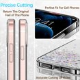 thumbnail image 6 of Compatible with Samsung A03 Case Cute Glitter Clear Sparkly Cases Shockproof Samsung Galaxy A03 Phone Case for Women Girls Silicone Slim Bling Protective Cover (Clear), 6 of 14