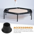 thumbnail image 3 of FONDOTIN 8pcs Trampoline NonSlip Foot Pads PVC Round Black Protectors For Indoor And Outdoor Use, 3 of 8