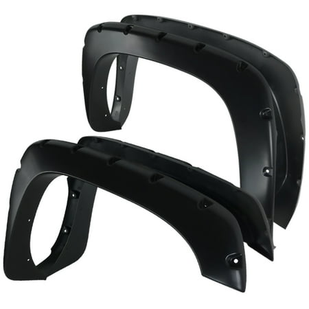 - Spec-D Tuning 1999-2007 Chevy Silverado 4Pc Smooth Paintable Pocket Rivet Style Fender Flares 1999 2000 2001 2002 2003 2004 2005 2006 2007 (Left + Right)