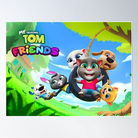 Friend Tom Poster Wall Art, Modern Wall Decor For Living Room Bedroom, 8x12 UNFRAMED