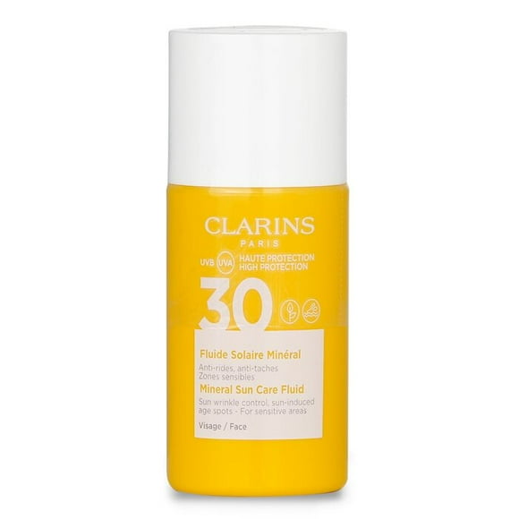 Fluido protector solar Clarins SPF 30 para rostro
