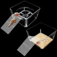 thumbnail image 1 of czcpp-2 Pack Hermit Crab Water Tank, Cage Accessories With Climbing Ramp, Aquarium Salt Water Pool for Small or Medium Habitat Home – Transparent, 1 of 4