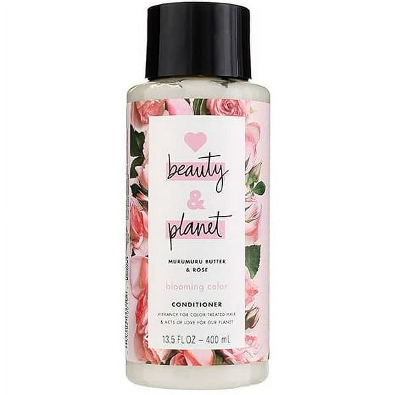 Love Beauty And Planet Murumuru Butter & Rose Blooming Color Conditioner, 13.5 Oz, 2 Pack