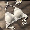 thumbnail image 1 of Ropa interior de playa de verano informal para mujer sexy Bikini Ropa interior de punto Sujetador Sujetador ZefeiWu 8390614360631, 1 of 1