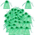 thumbnail image 3 of XINQIHANG 100x Grape Fruit Protection Bags,Garden Drawstring Netting Mesh Bags for Vegetable Bags , 102cm Green, 3 of 6